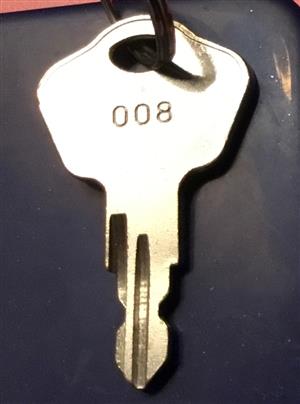 Details about   2 keys for Sentry Safe CHW20101 with code on the front of the lock 010 013 019 