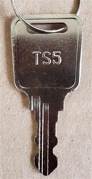 Expert Locksmith. TS5 Sentry Safe KEY For Cash box safe lock Cut to code 