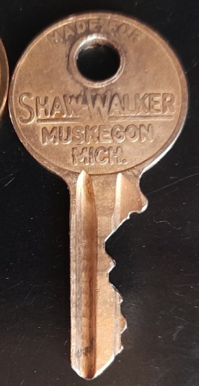 Shaw Walker D7C34 Lock Key