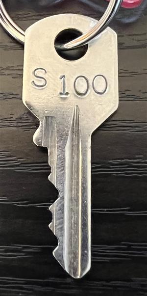 Steelcase S100 key 