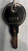 Tennsco C514 Storage Cabinet Key