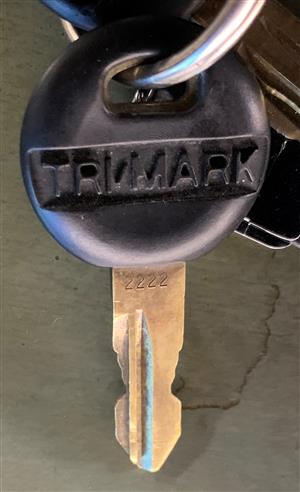 New keys for Trimark RV locks.cut to code Licensed Locksmith. 2001-2040 KEY 