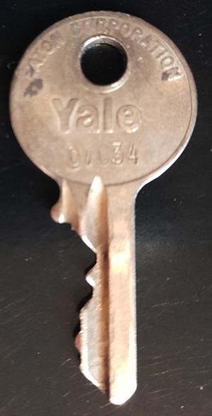 Yale D7C34 Lock Key